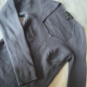 House of Harlow Corset Lining Sweater Top